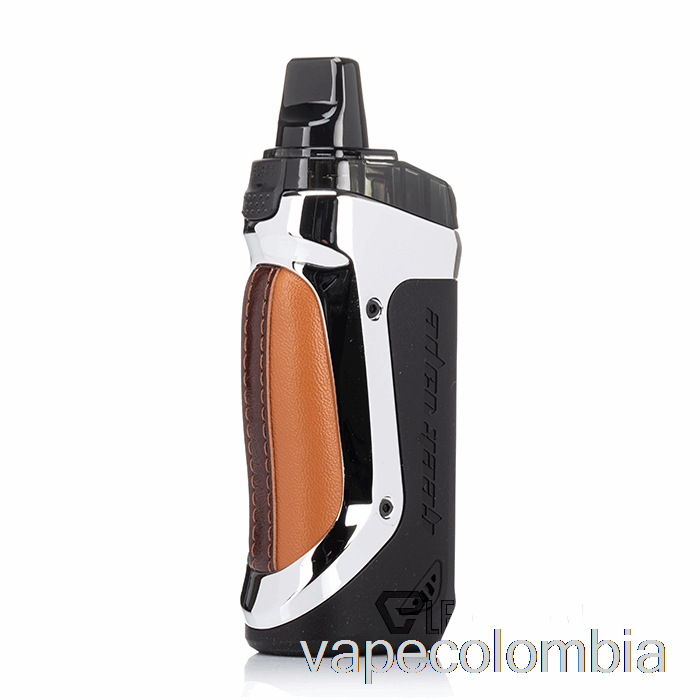 Vape Desechable Geek Vape Aegis Boost 40w Pod Mod Kit Edición De Lujo - Plateado